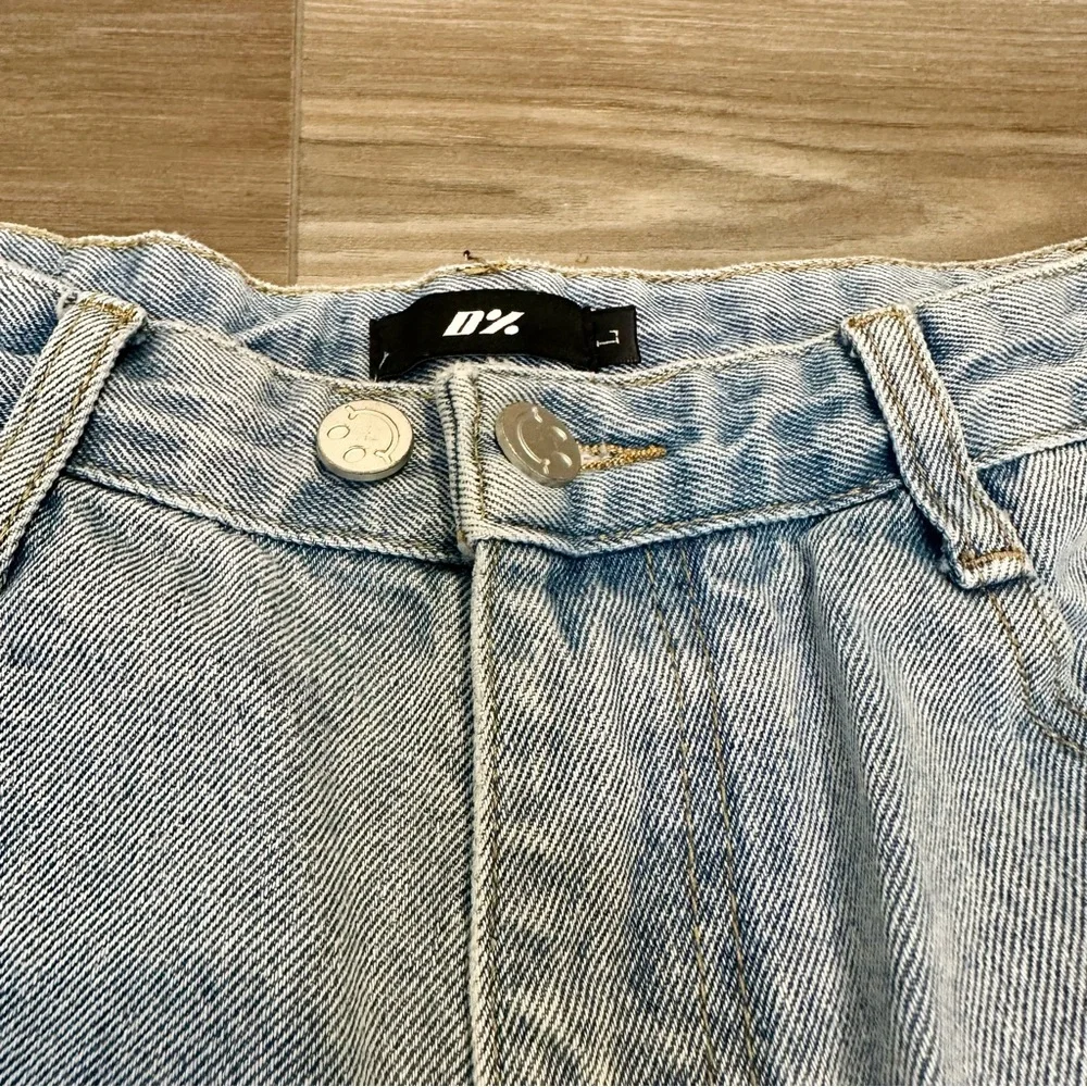 Bundle of 3 Cutoff 100% Cotton Denim Jean Shorts, Size 27, Women/Juniors - Picture 2 of 5